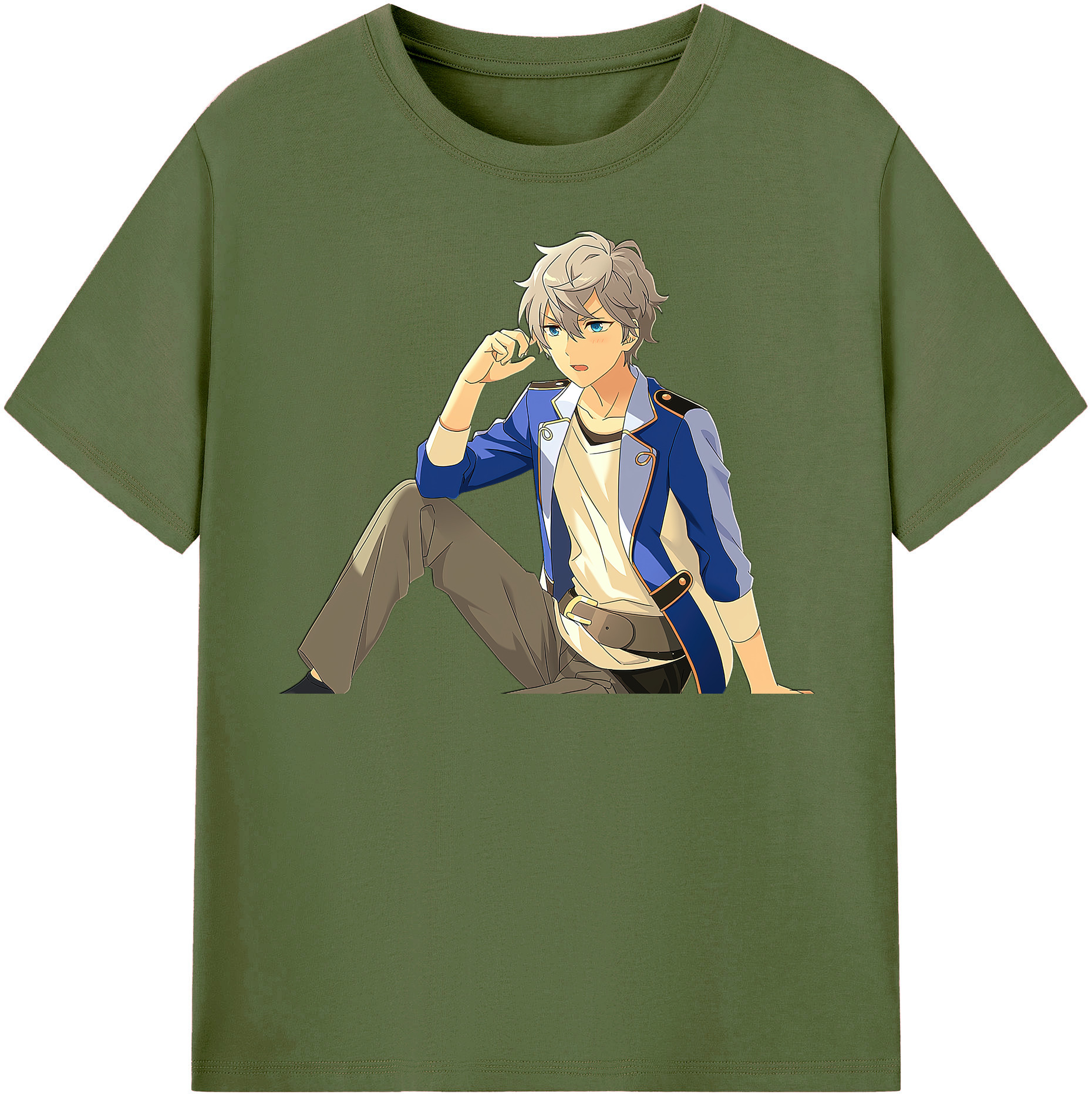 （画像用） あんさんぶるスターズ! Ensemble Stars 綿100％半袖Tシャツ（フロントプリント）